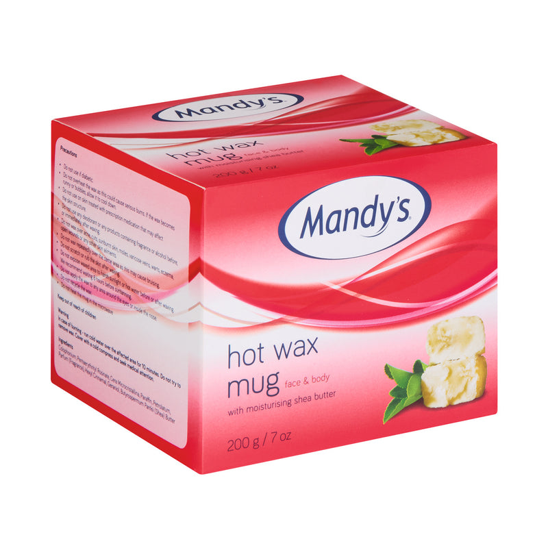 Mandy's Stove-Top Peel-Off Hot Wax Legs & Body 200g