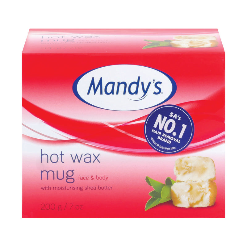Mandy's Stove-Top Peel-Off Hot Wax Legs & Body 200g
