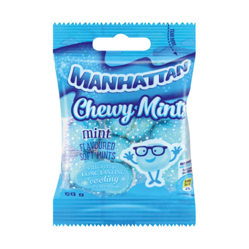 Manhattan Chewy Mints Mint Flavoured 50g