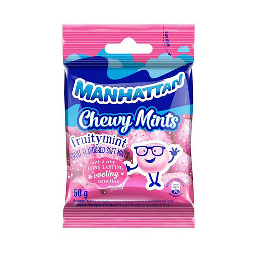 Manhattan Fruitmint Flavoured Chewy Mints 50g