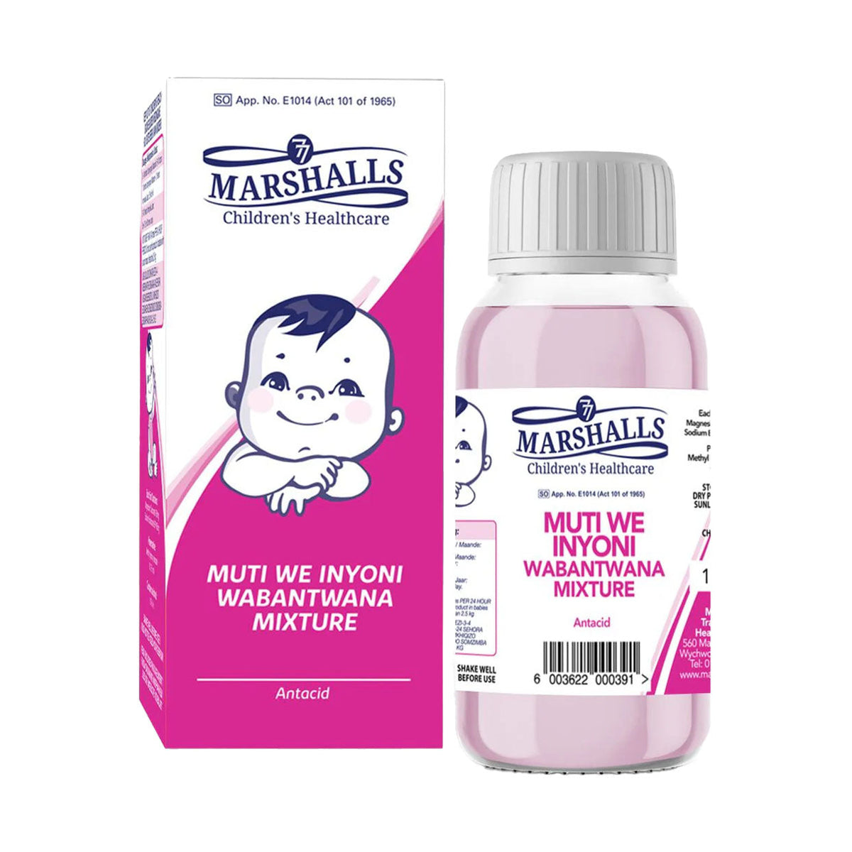 Marshalls Muti We Inyoni Mixture 100ml - Med365
