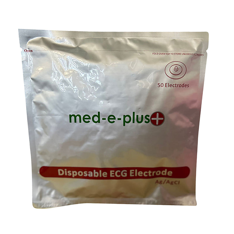 Med-E-Plus ECG Electrodes Adult 50 Pack