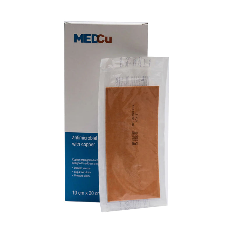 MedCu Dressing Copper 10 x 20cm 10 Pack