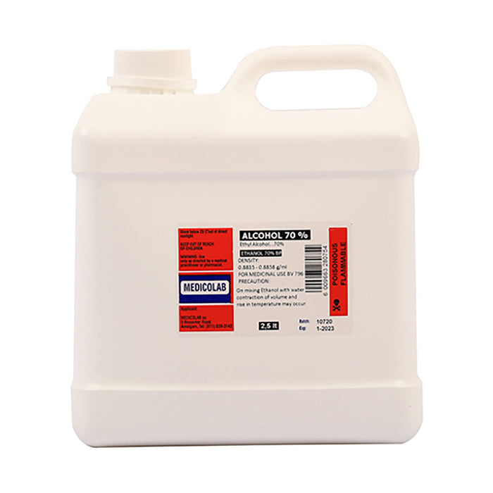 Medicolab Alcohol 70% 2.5l