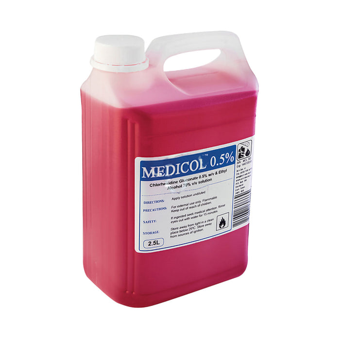 Medicolab 0.5% Chlorhex 70% Ethanol 2.5l