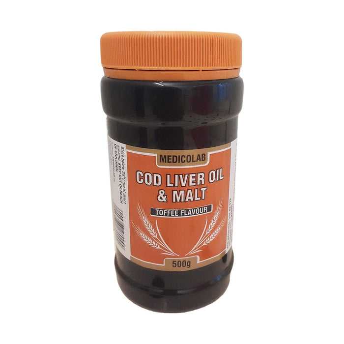 Medicolab Cod Liver Oil & Malt 500ml