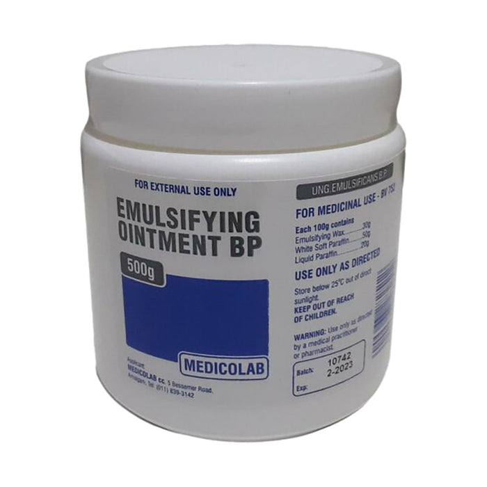 Medicolab Emulsifying Ointment BP 500g