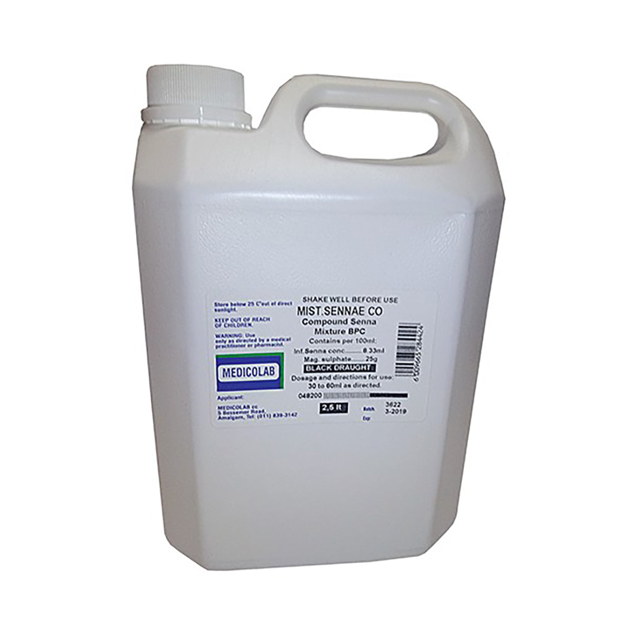 Medicolab Mist Senna Co 2500ml - Med365