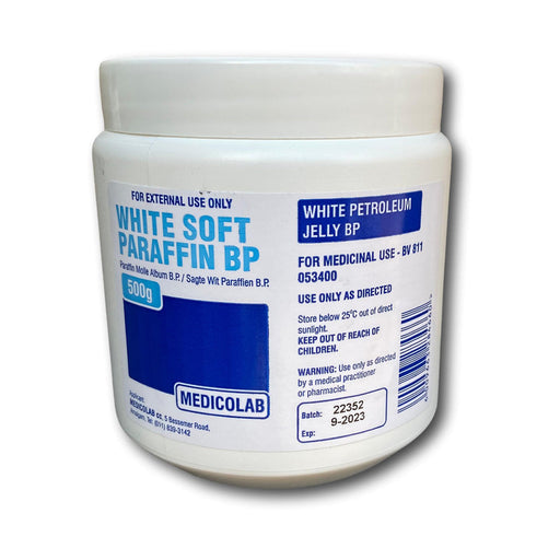 Medicolab White Soft Paraffin BP 500g