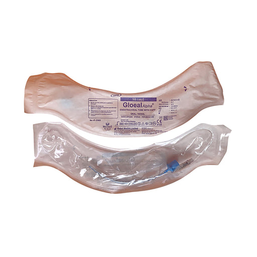 Medikit Gloeal Alpha cuffed endotracheal tube 2.5 mm packaging