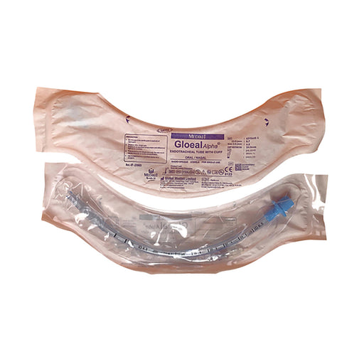 Medikit Gloeal Alpha cuffed endotracheal tube 6.5 mm packaging