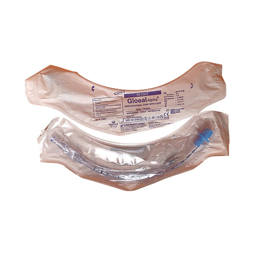 Medikit Gloeal Alpha cuffed endotracheal tube 7.0 mm packaging