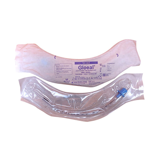 Medikit Gloeal Alpha cuffless endotracheal tube 5.0 mm packaging