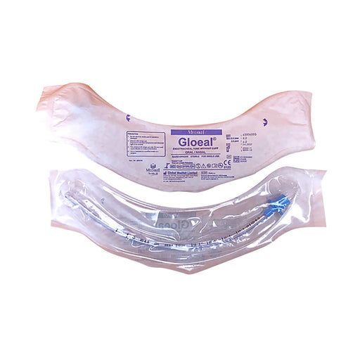 Medikit Gloeal Alpha cuffless endotracheal tube 6.0 mm packaging