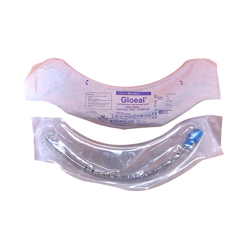 Medikit Gloeal Alpha cuffless endotracheal tube 7.5 mm packaging