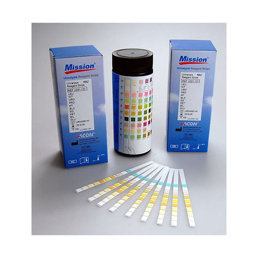 Mission Urinalysis Strips 10pa 100 Pack