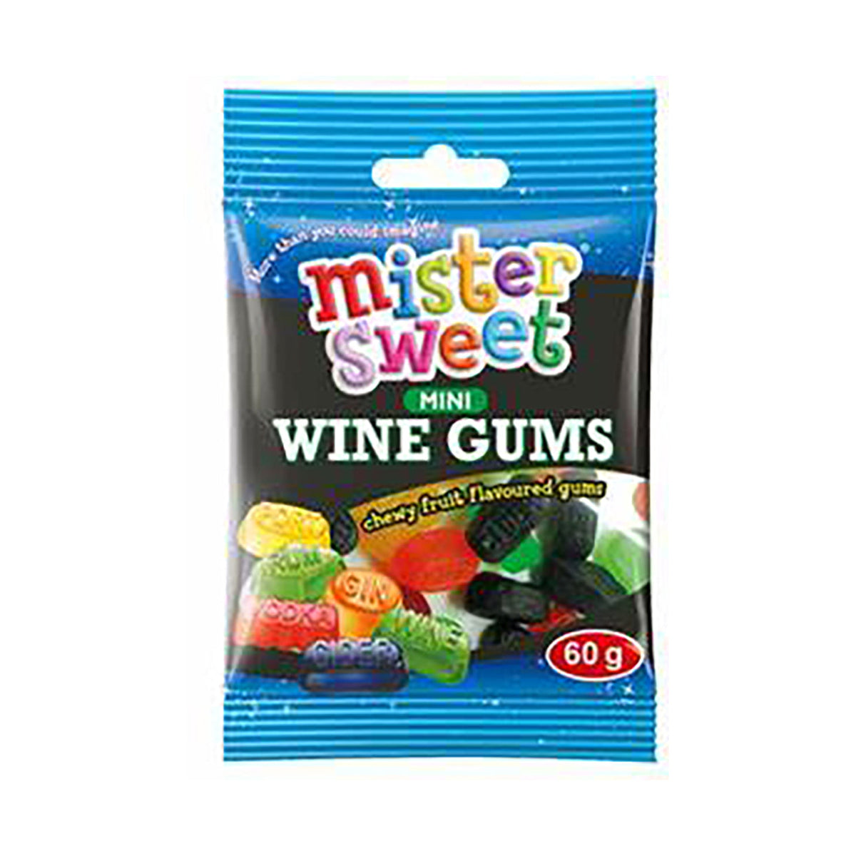 Mister Sweet Mini Wine Gums 60g - Med365