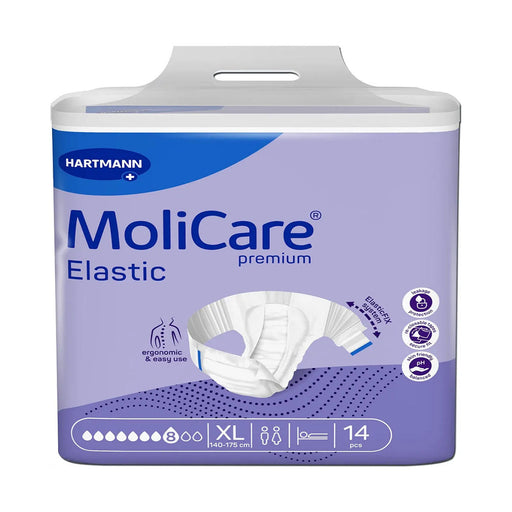 Molicare Premium Elastic Slips 8 Drops Extra Large 14 Pieces