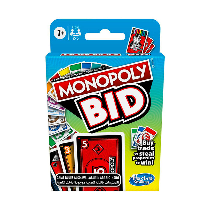 Monopoly Bid Card Game