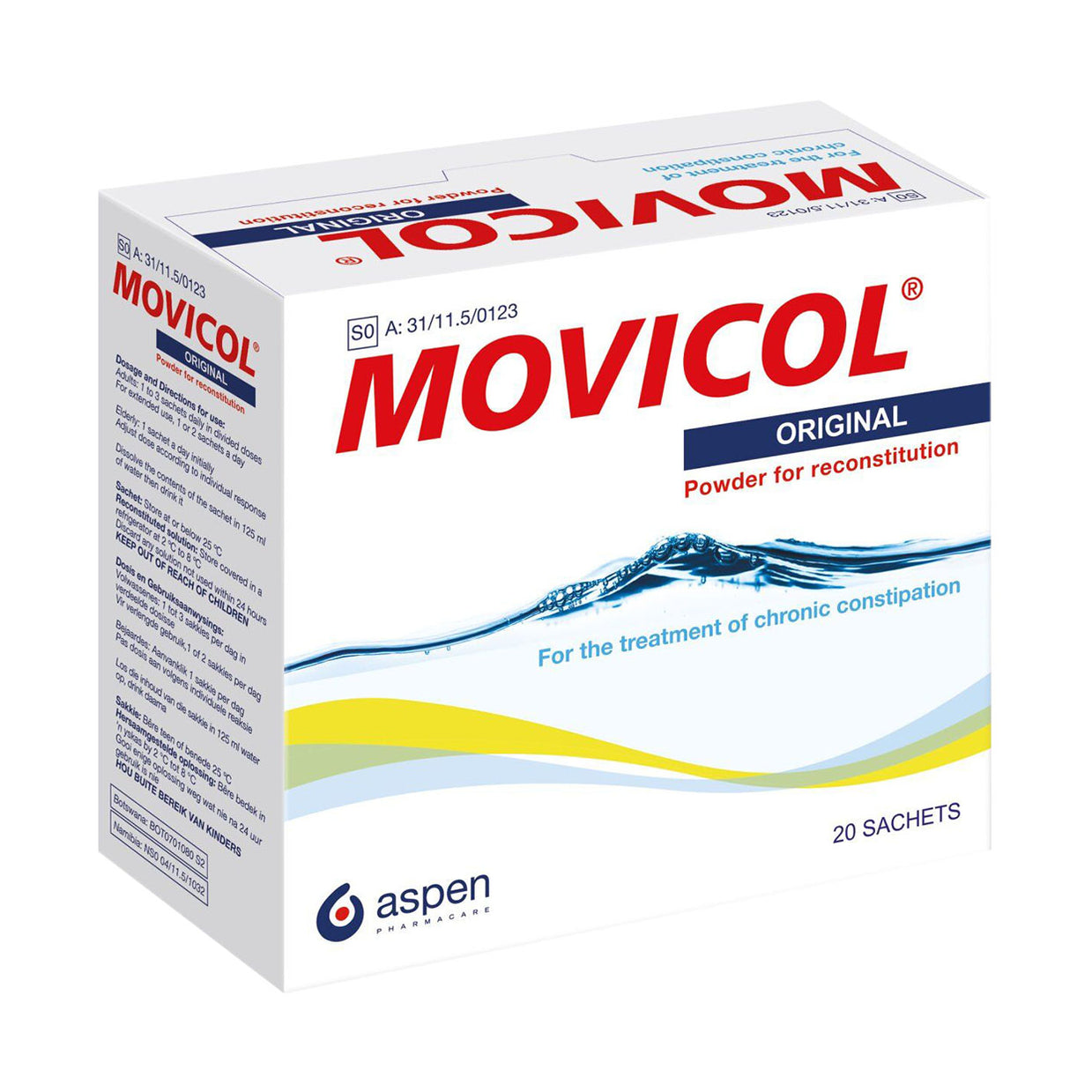 Movicol 20 Sachets Med365