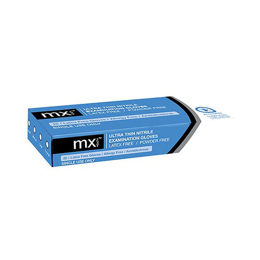 Mx Gloves Exam Nitrile Large 20 Pack