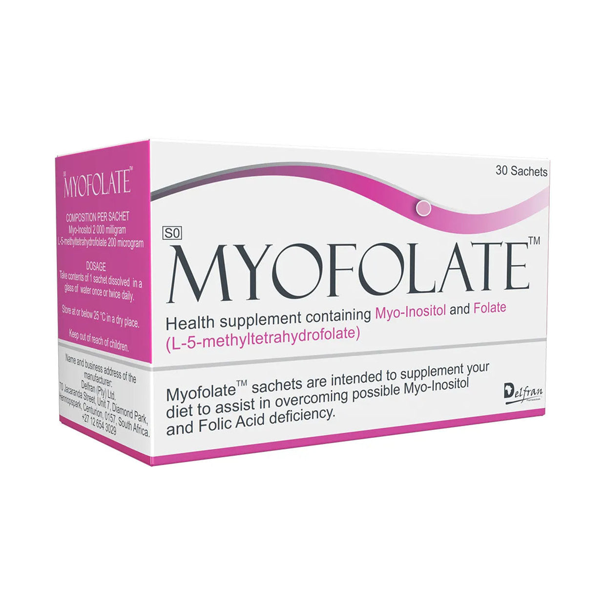 Myofolate 2g x 30 Sachets - Med365