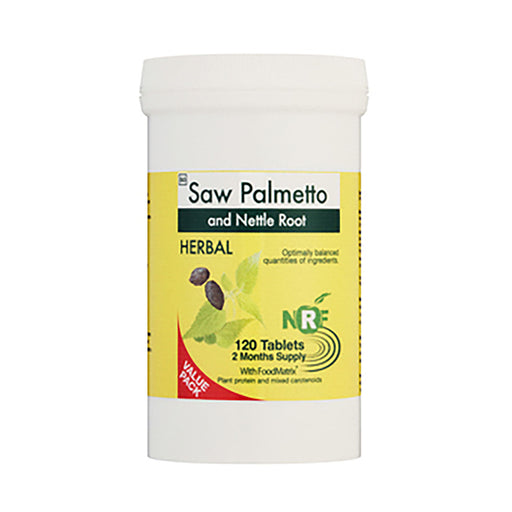 NRF Herbal Saw Palmetto & Nettle Root 120 Tablets