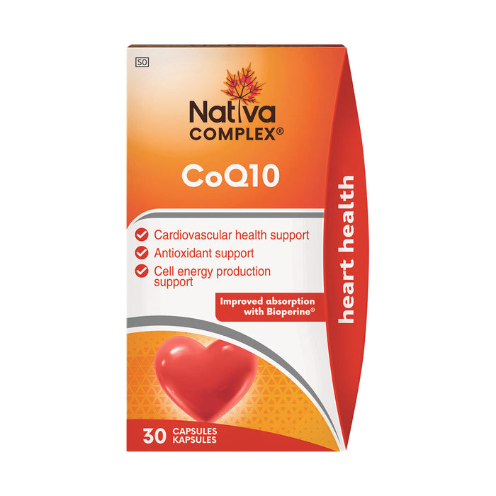 Nativa CoQ10 Complex 30 Capsules