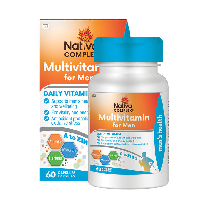 Nativa Multivit for Men Complex 60 Capsules