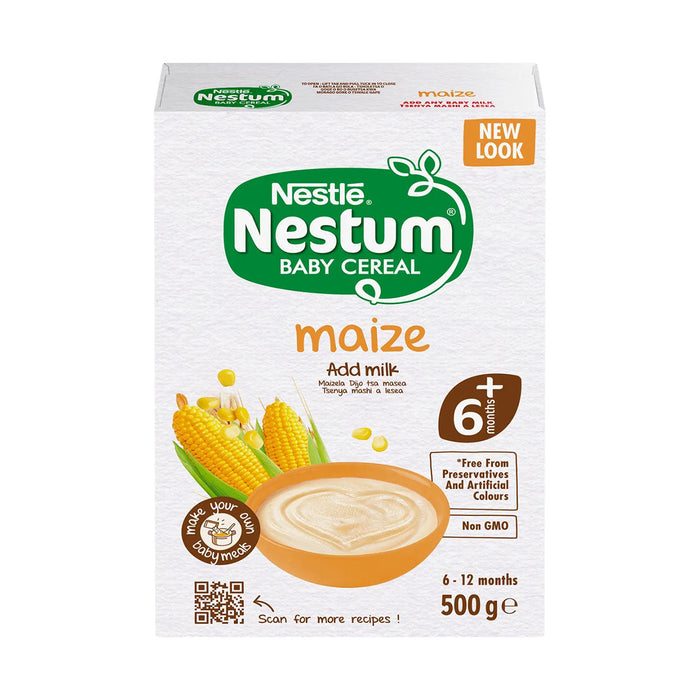 Nestle Nestum Baby Cereal 6 - 12 Months Maize 500g