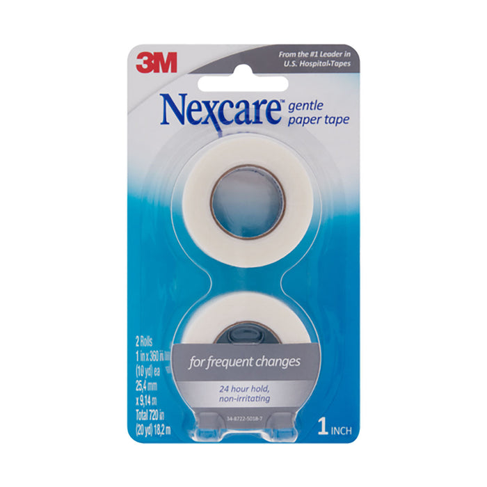 Nexcare Gentle Paper Tape 25mm x 9.1m 2 Pack