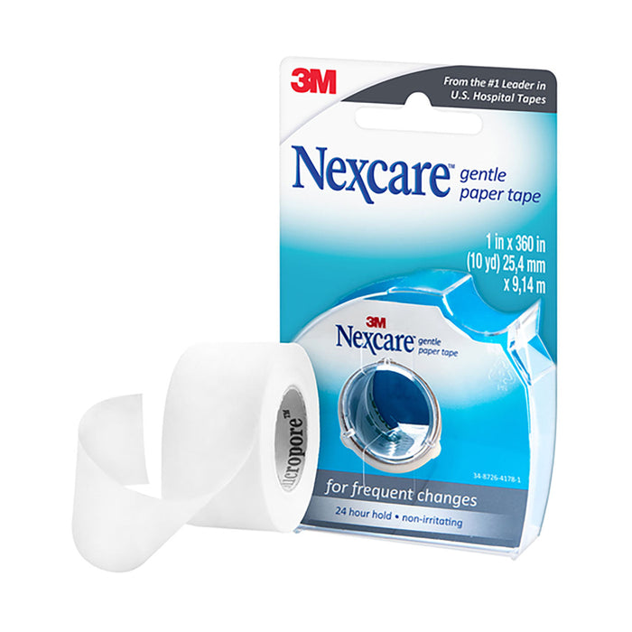 Nexcare Paper Tape With Dispencer 25.4mm x 9.14m