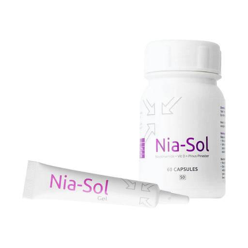 Nia-Sol 60 Capsules & Gel 9ml Kit