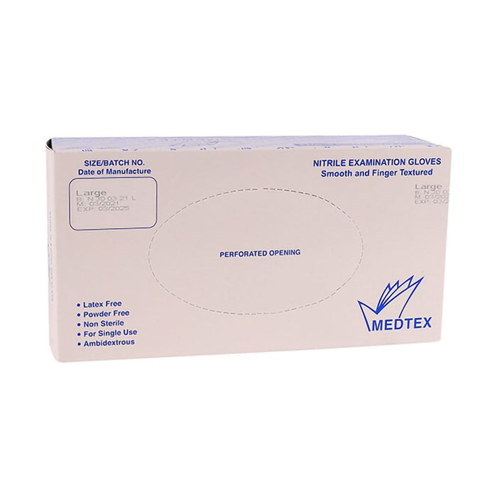 Nitrile Glove Exam P F Large 100 Pack