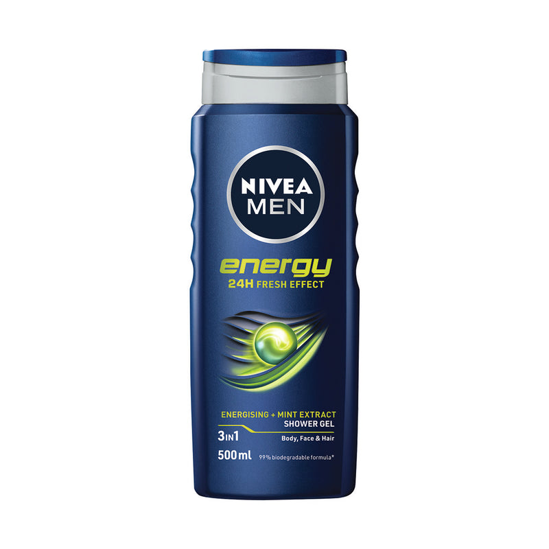 Nivea Men Shower Gel Energy 500ml