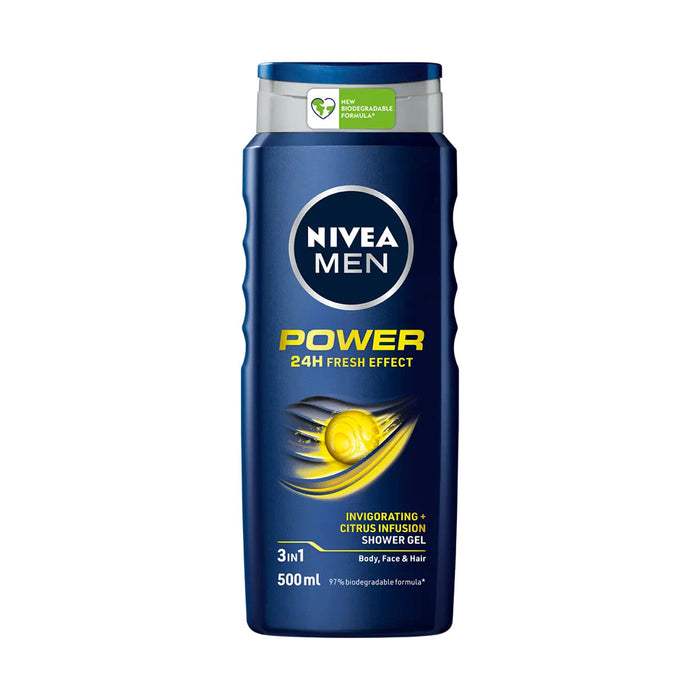 Nivea Men Shower Gel Power Refresh 500ml