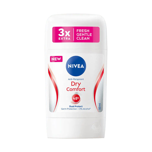 Nivea Dry Comfort Dual Protect Anti-Perspirant Stick 50ml