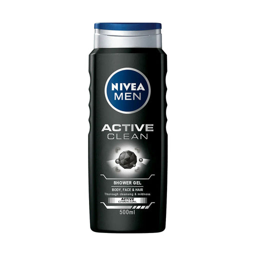 Nivea Men Shower Gel Active Clean 500ml