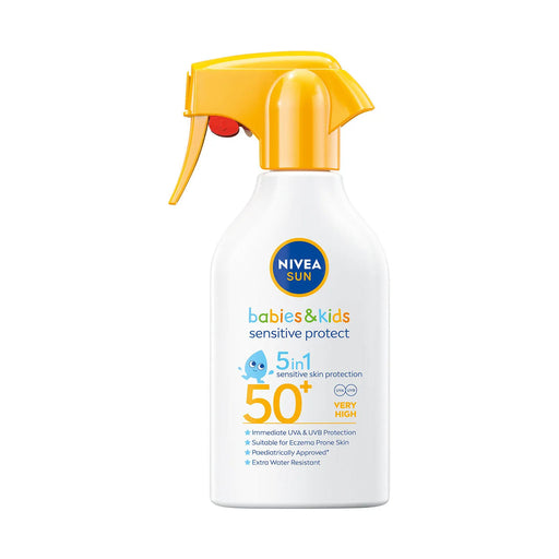 Nivea Sun Kids SPF50+ Sensitive Protect & Care Trigger Spray 270ml