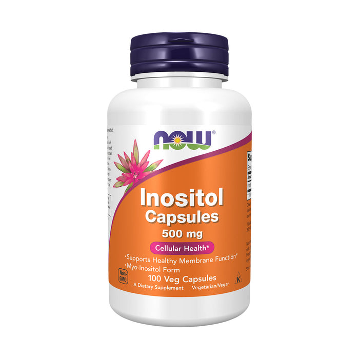 Now Inositol 500mg 100 Veg Capsules