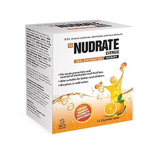 Nudrate Citrus 5.3g X 6 Sachets