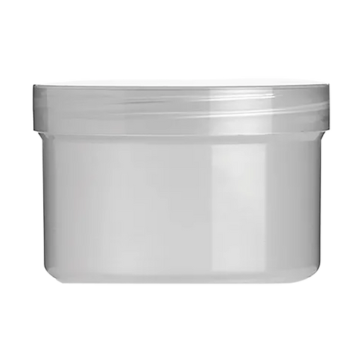 Ointment Jar 250g Clear Screw Cap 10 Pack
