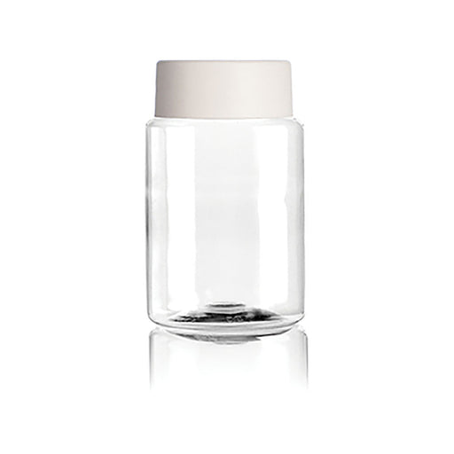 Ointment Jar Clear 100g Srew Caps 50 Pack