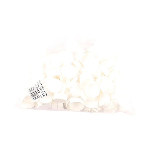 Ointment Jar Snap Lid White 15g 100 Pack