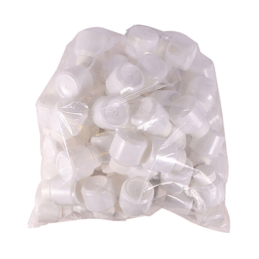 Ointment Jar with Screw Caps 100g White 50 Pack
