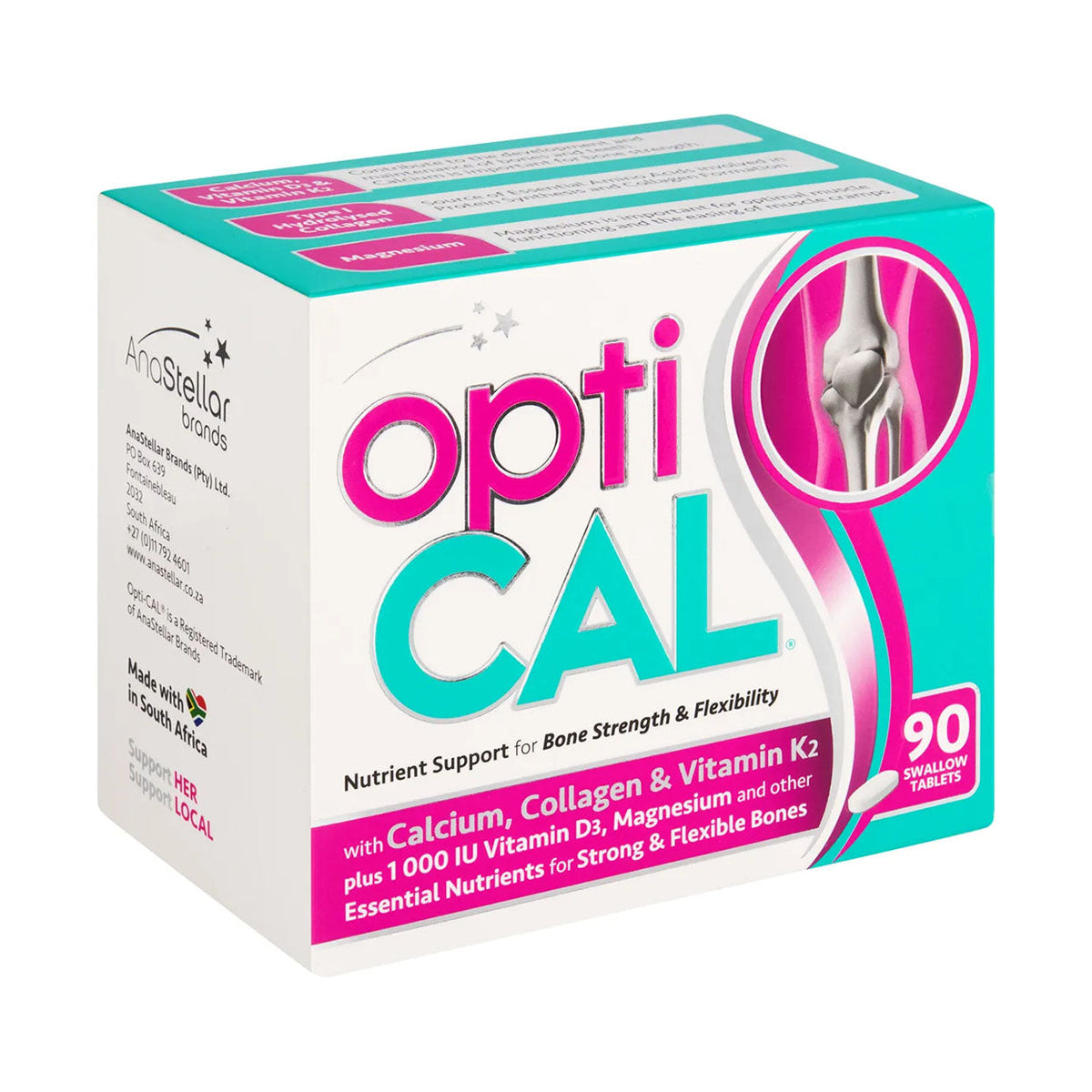 Opti-Cal 90 Tablets - Med365