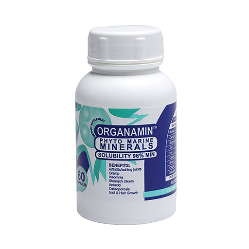 Organamin Pyto Marine Mineral 60 Capsules