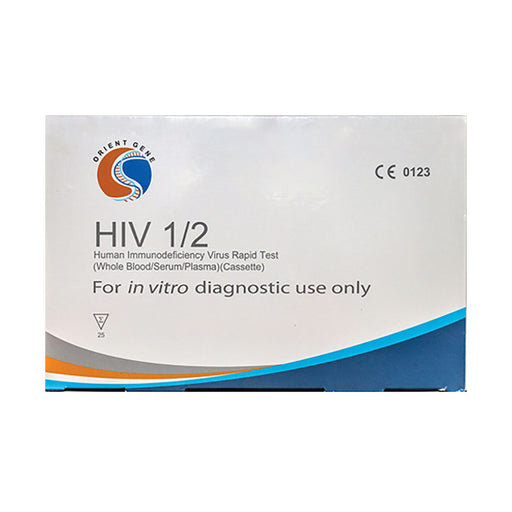 Orient Gene Hiv 1/2 Rapid Test In Vitro 25 Pack