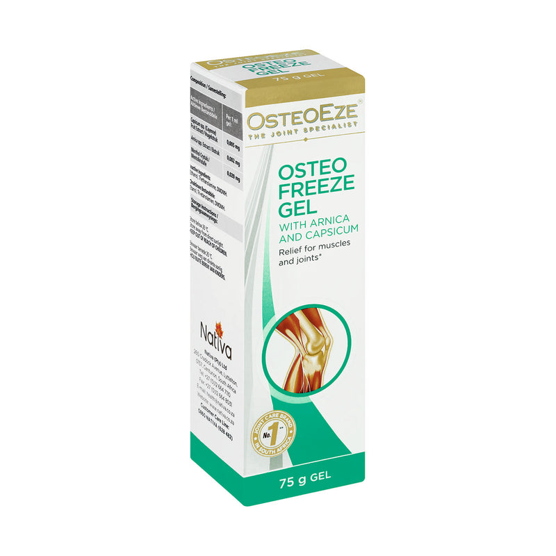 Osteo Freeze Gel With Arnica And Capsulesicum 75g