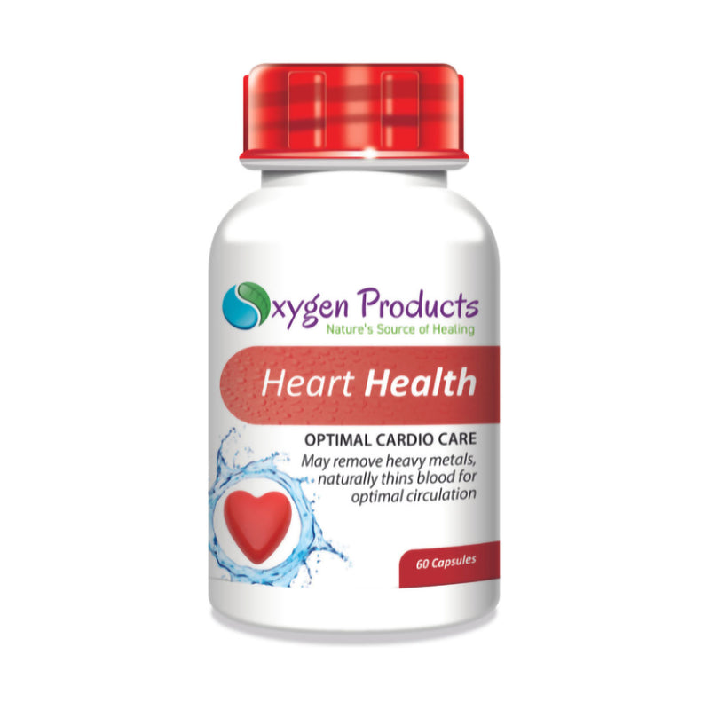 Oxygen Products Heart Health 60 Capsules